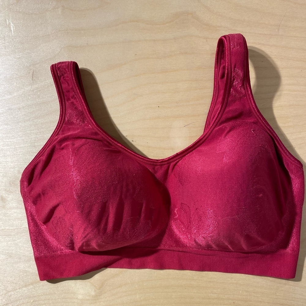 Bali Radiant Red Women's No Wire Bra 3XL (NS)